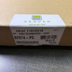 Server FP200V‎ Starbucks Chai Syrup Pump Dispenser 82974PC